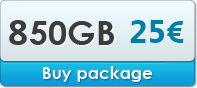 850GB package